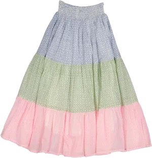 TRICOLOR SKIRT-Tricolor Circle
